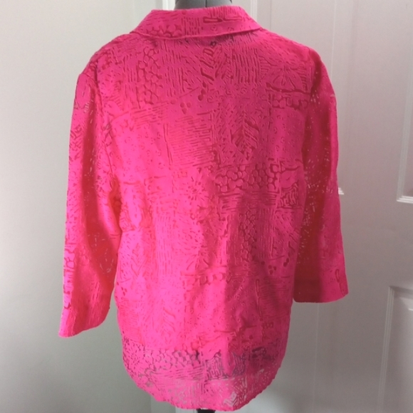 White Stag Hot Pink See threw with matching Tank Sz M/L - Picture 2 of 7